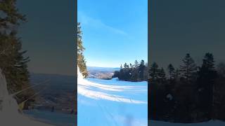 Skiing BLACK BEAR At Stratton Mountain! #ski #skiing #skiingadventure #skiingislife #snow #stratton