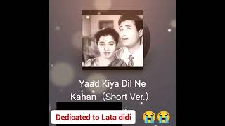 this song is dedicated to Lata didi Lata Mangeshkar song #latamangeshkar #latadidi #song #shorts (1)