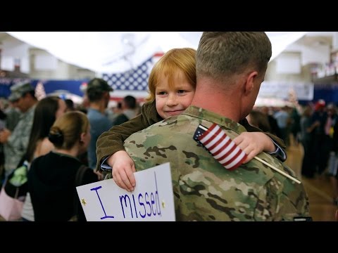 Soldiers Coming Home Surprise Compilation 46