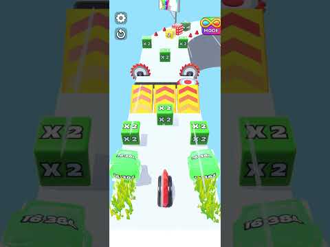 192/100,000 Ball Run2048 / Jelly Run2048 GameplaY On Android Challenge Shorts