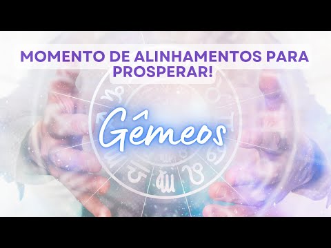 GÊMEOS ♊️ MOMENTO DE ALINHAMENTOS PARA PROSPERAR! 👀💰