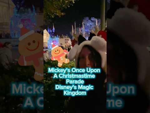 Mickey’s Once Upon A Christmastime Parade #disney #shorts #christmas #parade #holiday #princess