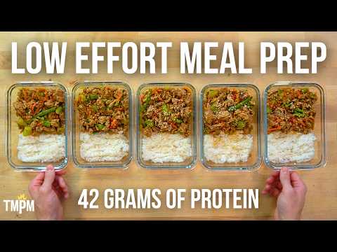 This Peanut Turkey Stir Fry Meal Prep Takes Almost No Effort to Cook