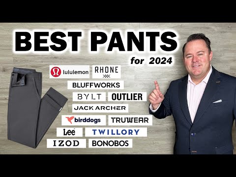 BEST PANTS for 2024. Ranking 12 Performance Pants.