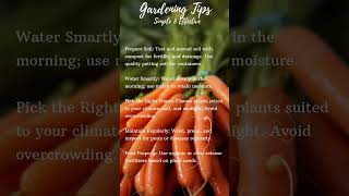 #5 Gardening Tips for a Thriving Garden# Garden #gardeningtrends #gardeninggoals #gardeningtherapy