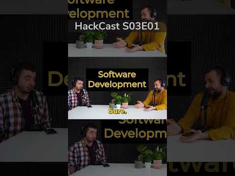 What we call end-to-end software development | HackCast S03E01 #shorts