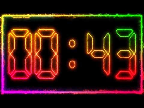 2 min COUNTDOWN TIMER ( v 707 ) TIMER with sound music 4K