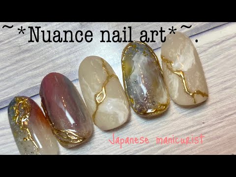 【Nail】Nuance nail art / ニュアンスネイルアート