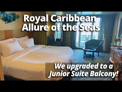 Royal Caribbean Allure of the Seas: Junior Suite Balcony Tour!