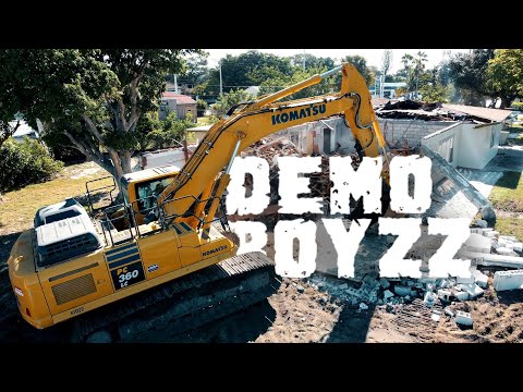 Demo Boyzz Boynton Beach Location - Komatsu PC360 LC