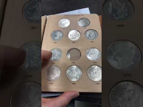 Gorgeous Date Set of Morgan Silver Dollars #coins #silver #morgandollar #silverdollar #silverstacker