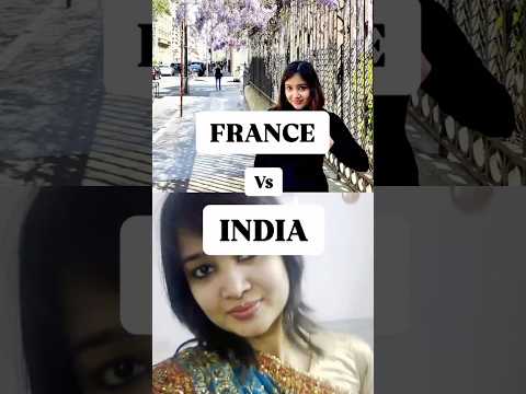 Fashion Battle: France's Elegance Vs India's colors #indianinfrance #monalisa #culturalcomparison