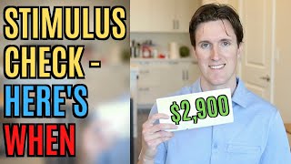 2nd STIMULUS CHECK:  Here's When You'll Get Your 2nd Stimulus Check