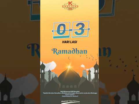 KCSB | RAMADHAN 3 HARI LAGI #shortsvideo #ramadhan #islamic #fastingmonth #countdown #ramadan