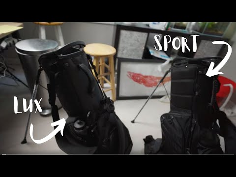 best golf bag brand you’ve NEVER heard of - kradul LUX vs SPORT 14-Way Hybrid Stand Bag