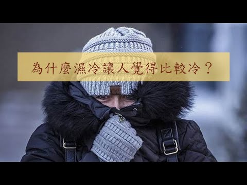 為什麼濕冷讓人覺得比較冷？