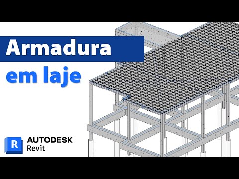 Como inserir e detalhar armadura em laje no Autodesk Revit 2023