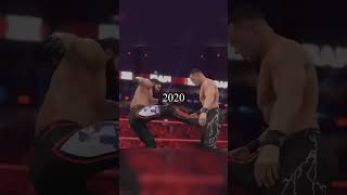 Seth Rollins Evolution In WWE Games #wwegames #wwe2k #shorts