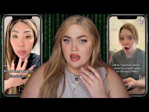 23 Glitch in the Matrix TikToks that Prove We MIGHT Live in a Simulation... Scary Side of TikTok