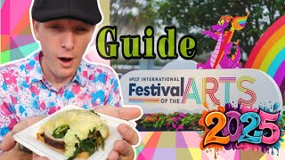 Epcot Festival of the Arts 2025: New Food Menus & Complete Guide | Disney World Tips