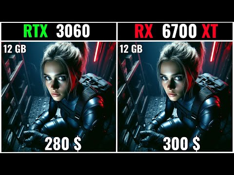 RTX 3060 vs RX 6700 XT  - Test in 12 Games l 1080p l 1440p l 2160p