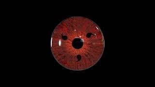 Realistic 3D Mangekyou Sharingan ✇ Eye Animation - Obito/Kakashi Version (Free to download and use)