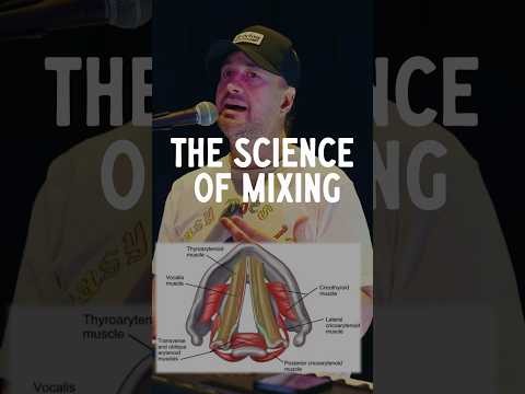 The Science of Mixing - Vocal Cord Function #voice #vocalcoach #singer #mix #mixing #shorts