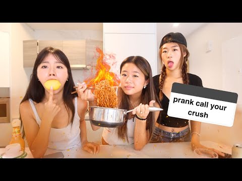 SPICY RAMEN TRUTH OR DARE CHALLENGE (juicy questions!!!)