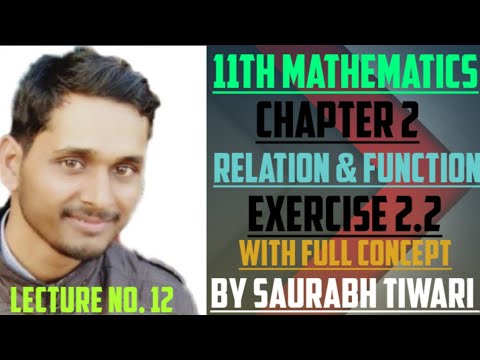 Relation & Function Exercise 2.3 solution #class11 #bysaurabhsir #vtknowledgeworld #ncertsolutions