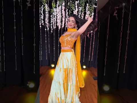 Beautiful Haldi dress lahnga|| Wedding season|| Haldi function dresses #haldiceremony #wedding