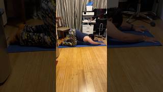 How to do a puppy pose #puppypose #yogaathome