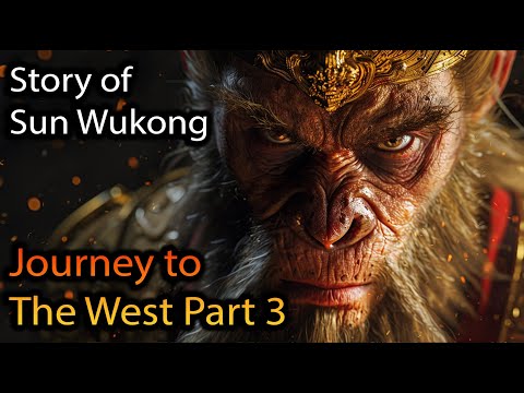 The Story of Sun Wukong, The Monkey King | Journey to the West Part 3 | Chinese Mythology Explained