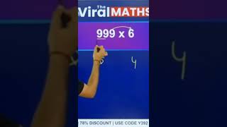 Viral Maths Approach and Tricks #viralmaths #ytshorts #viral #mathstricks #viraltricks