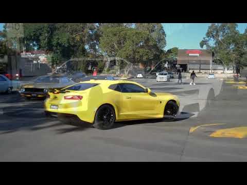 CAMAROS AT RIDES N DOUGNUTS