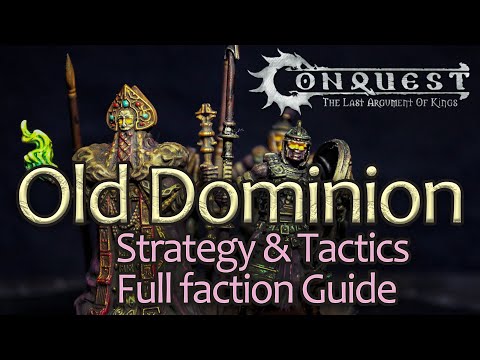 Old Dominion full strategy & tactics army guide (Conquest TLAOK)