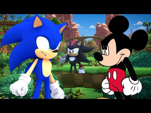 Sonic & Shadow Confront Mickey Mouse about the Mufasa VS Sonic Movie 3 Situation