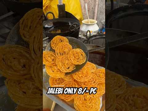 Unique way of Making Jalebi in Ranchi | रांची का सबसे स्वाद जलेबी only 8/- #jalebi #streetfood #food