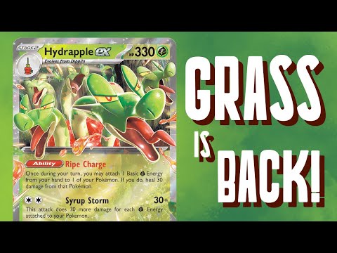 Hydrapple ex scores BIG for Grass Pokémon in Stellar Crown