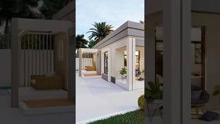 Small House design: 2 bedroom. #housedesignidea #houseexteriordesign #simplehouse