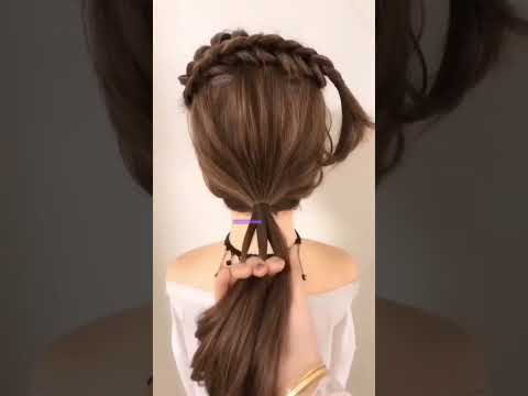 Easy Hairstyle and Beautiful Low Bun Hacks❤️‍🔥#hairstyle #hairbun #ytshorts #shorts #viral