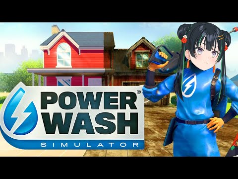 深夜のPowerWash Simulator【パレプロ/常磐カナメ】