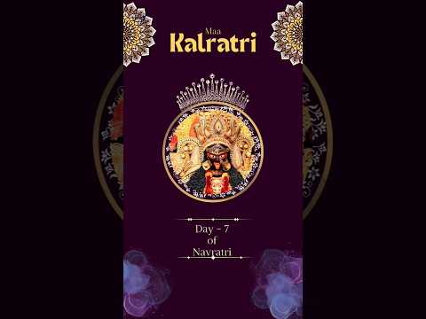 "Navratri: 7th Day- Maa Kalratri" #navratri #maakalratri #kalratri #7thday #beyond