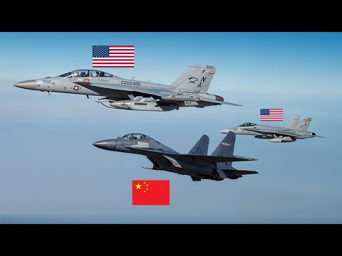 Chinese Spy Plane FLIES DANGEROUSLY CLOSE to US Fighter Jets, Then THIS Happened...