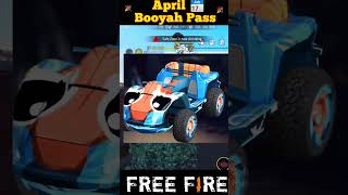 April Booyah Pass Review 😳 || Garena Free Fire Max #shorts