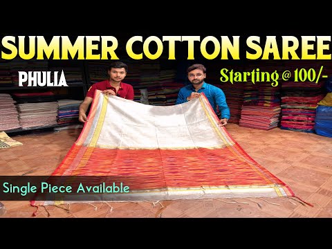 Pure Linen | Khadi Cotton | Khadi Linen | Ikkat Slub Cotton | Pure Cotton | Saree Manufacturer |