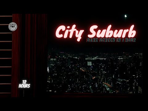 Calm Suburban Night Ambience for Sleep & Relaxation ⨀ Suburban White Noise ⨀ Sleep Well 😴