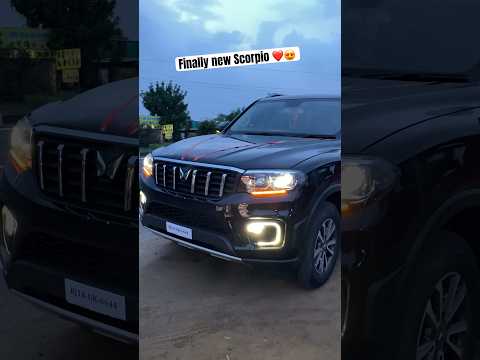 New toyy added ❤️🚘 #car #scorpio #new #scorpiolover #love #4x4 #favorite #carlover #onroad #viral