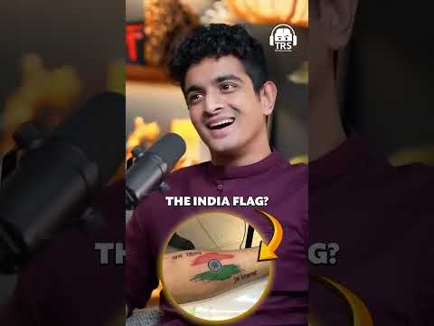 Why Tehseen Poonawalla Tattooed the Indian Flag? #shorts