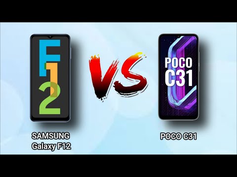 Samsung galaxy f12 vs poco c31