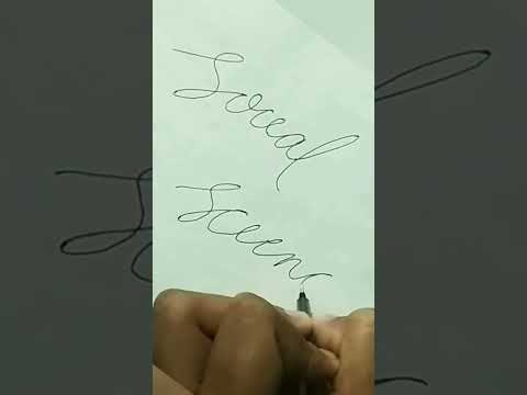 social science calligraphy # calligraphy # shorts # youtube shorts